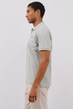 Cortefiel Polo básico piqué Kaki New