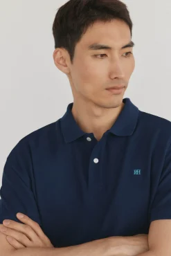 Pedro del Hierro Polo básico piqué Azul Online