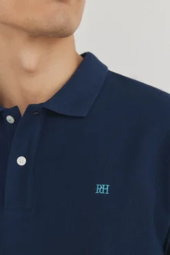 Pedro del Hierro Polo básico piqué Azul Online