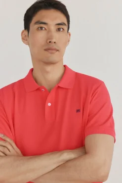 Pedro del Hierro Polo básico piqué Rojo Discount