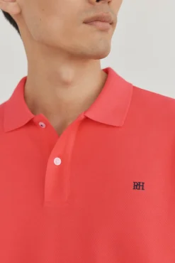 Pedro del Hierro Polo básico piqué Rojo Discount