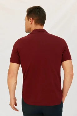 Cortefiel Polo básico piqué Vino Online