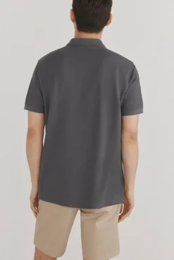 Pedro del Hierro Polo básico piqué Gris Online
