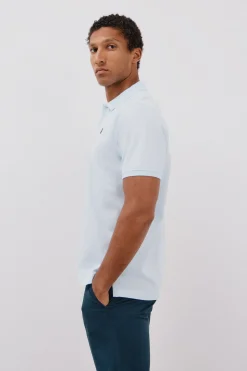 Cortefiel Polo básico piqué Azul Clearance