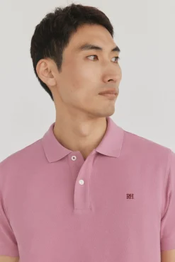 Pedro del Hierro Polo básico piqué regular Rosa Sale