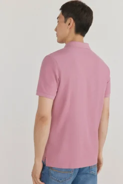 Pedro del Hierro Polo básico piqué regular Rosa Sale