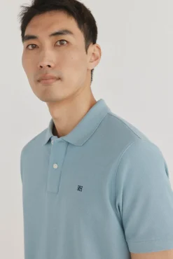 Pedro del Hierro Polo básico piqué regular Azul Clearance