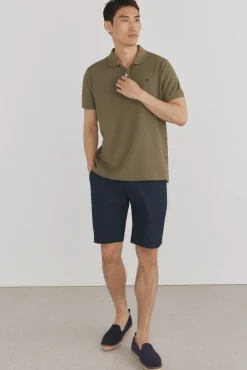 Pedro del Hierro Polo básico slim Verde