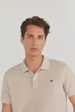 Pedro del Hierro Polo básico slim Beige Sale