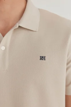 Pedro del Hierro Polo básico slim Beige Sale