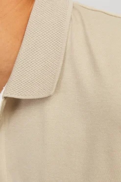 Jack & Jones Polo clásico Beige Online