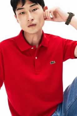 Lacoste Polo clásico Rojo Discount