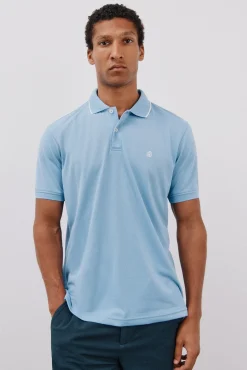 Cortefiel Polo coolmax® Azul Hot