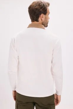 Jack & Jones Polo cuello contraste Blanco New
