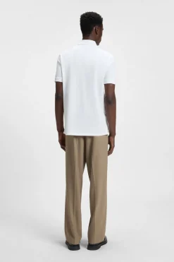 HUGO Polo de manga corta Blanco Online