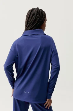 Born Living Yoga Polo deportivo Lua "Skin move" azul Discount