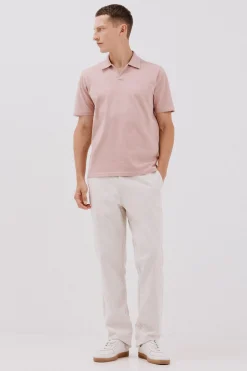 Cortefiel Polo estructura Rosa Best