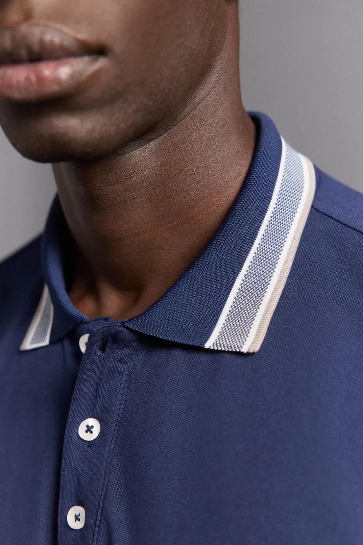 Pedro del Hierro Polo liso golf Azul Online
