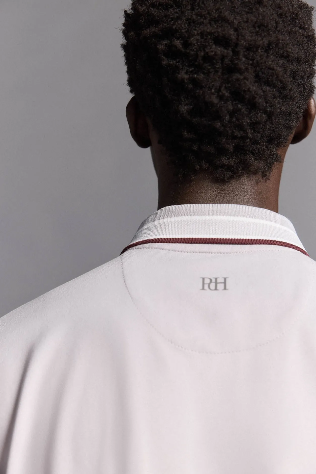 Pedro del Hierro Polo liso golf Gris Clearance