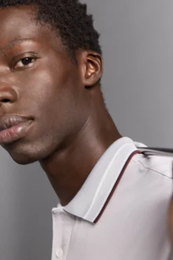 Pedro del Hierro Polo liso golf Gris Clearance