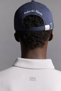 Pedro del Hierro Polo liso manga larga golf Gris