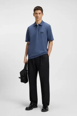 HUGO Polo manga corta Azul New