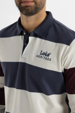 Lois Polo Manga Larga azul Online
