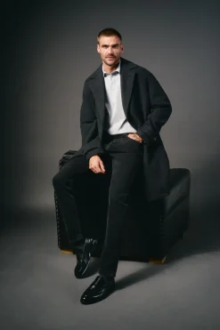 OOTO Polo manga larga Gris Hot