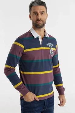 Lois Polo Manga Larga burdeos Online