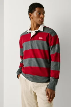 Pepe Jeans Polo manga larga rojo Online