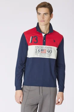 Us Polo Polo manga larga Gary Multicolor Best