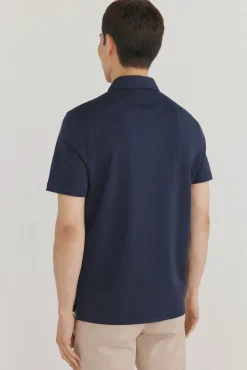 Pedro del Hierro Polo mercerizado Azul Hot