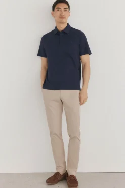 Pedro del Hierro Polo mercerizado Azul Hot