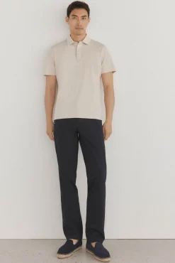 Pedro del Hierro Polo mercerizado Beige Online