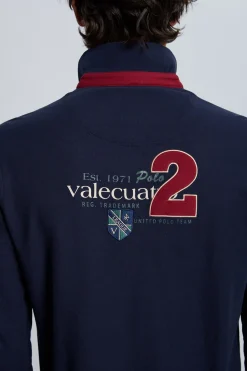 Valecuatro Polo modelo caballos Azul marino Clearance