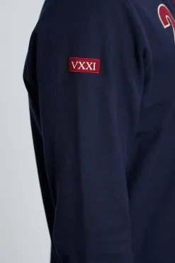 Valecuatro Polo modelo caballos Azul marino Clearance