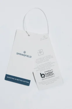 Springfield Polo piqué básico regular fit verde