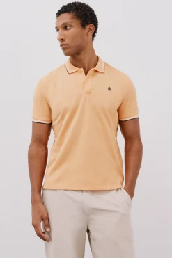 Cortefiel Polo piqué tips Amarillo