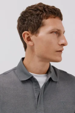 Cortefiel Polo regular fit Gris Discount