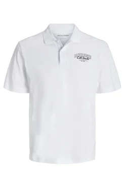 Jack & Jones Polo regular fit blanco Clearance
