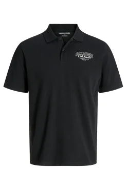 Jack & Jones Polo regular fit negro Discount