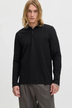 Jack & Jones Polo regular fit negro Outlet