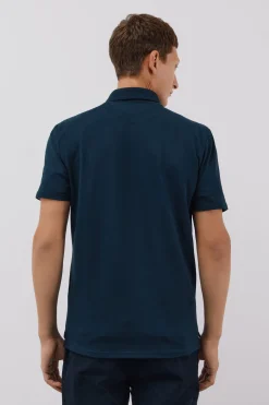 Cortefiel Polo regular fit Azul marino Online
