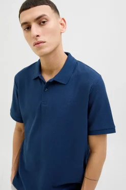 Jack & Jones Polo regular fit azul Clearance