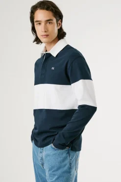 Pepe Jeans Polo Rugby Fit Regular azul Sale