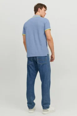 Jack & Jones Polo slim fit azul Best