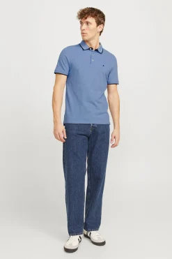 Jack & Jones Polo slim fit azul New