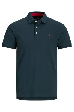 Jack & Jones Polo slim fit azul Discount