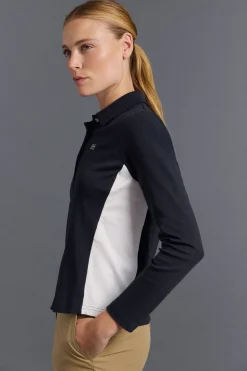 Pedro del Hierro Polo técnico contrastes golf Azul Online