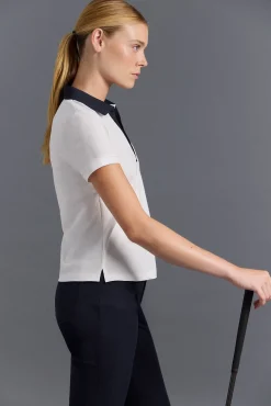 Pedro del Hierro Polo técnico manga corta golf Blanco Sale